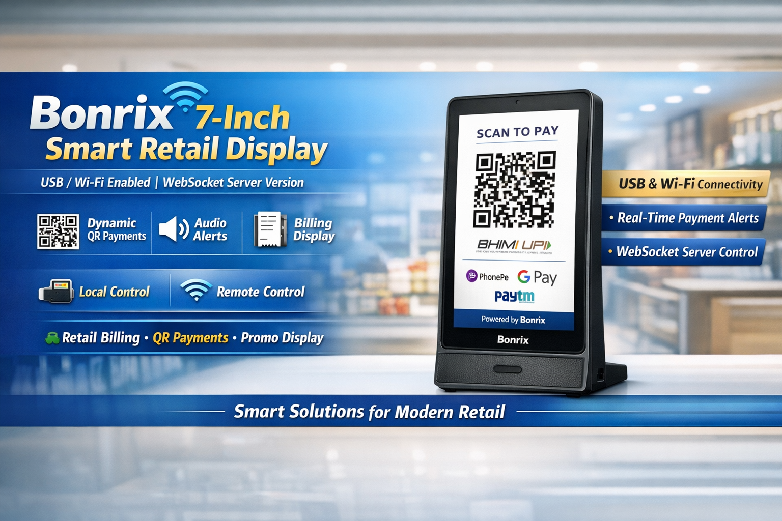 Bonrix Smart Retail Display
